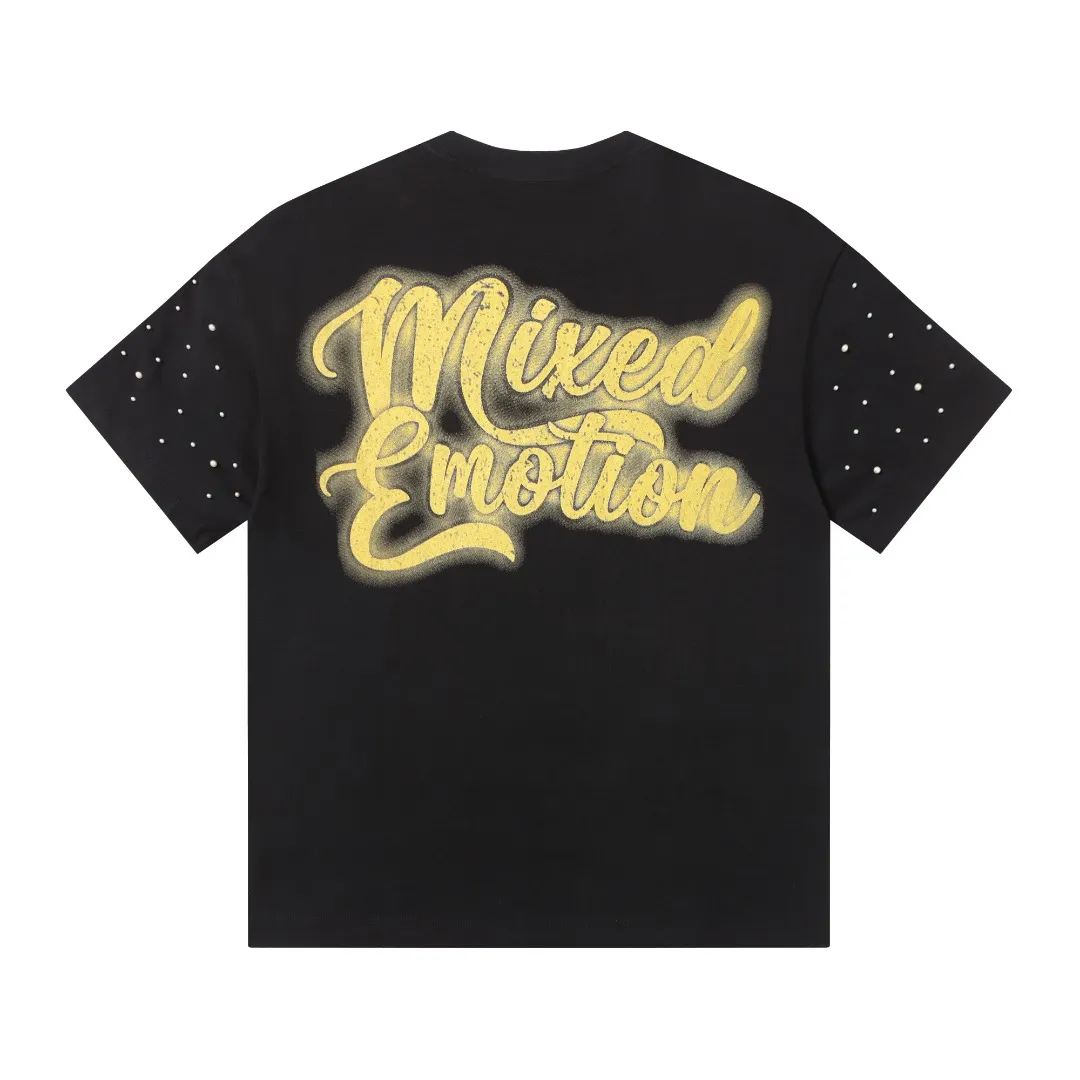 E 8129#Cream White/ ｜ MIXED EMOTION In Stock （ ）+ T （fabric):32 Sizes（size）：S-M L X L ： （colour）：Cream White/ 👉